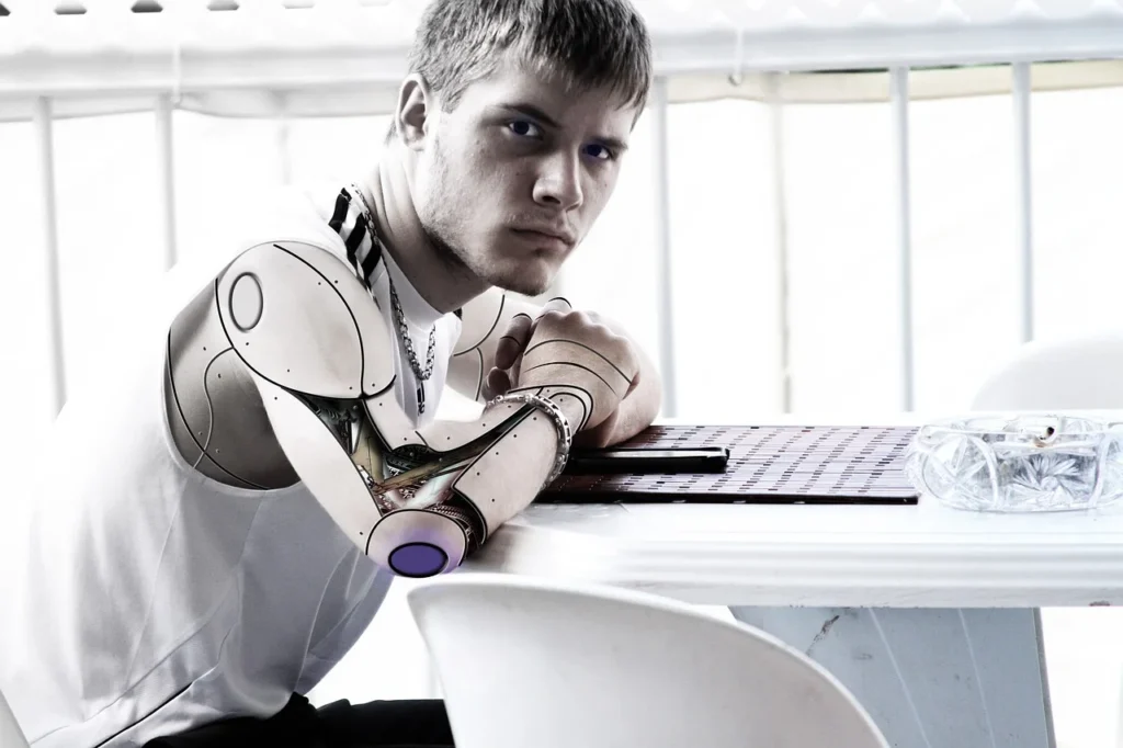 Joven androide, Inteligencia Artificial en los trabajos